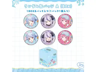hololive Splash T-Party! 事後通販 缶バッジ ランダム缶バッジ A（6パック入りBOX）の公式画像