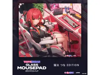 VSPO! GEAR ガラスマウスパッド 猫汰つなの公式画像