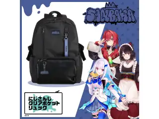 【にじさんじクリアポケットリュック】 さんばか