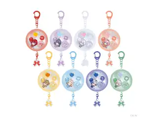 【ふわふわバルーン】シャカシャカアクリルキーホルダー 町田ちまの公式画像