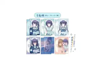 ゆらぎゆら 2周年記念グッズ ランダムチェキ風カードの公式画像