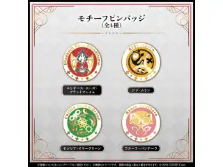 ホロライブEnglish -Justice- ハーフアニバーサリー モチーフピンバッジ エリザベス・ローズ・ブラッドフレイムの公式画像