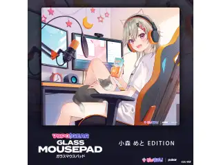 VSPO! GEAR ガラスマウスパッド 小森めとの公式画像
