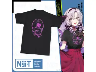 にじさんじライバーモデルTシャツ【第11弾】 壱百満天原サロメ モデル M