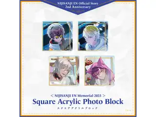 【NIJISANJI EN Memorial 2023】スクエアアクリルブロック Noctyx 【NIJISANJI EN Memorial 2023】スクエアアクリルブロック Luxiem&Noctyx ver. サニー・ブリスコーの公式画像