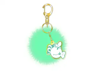 あおぎり高校 ぷわぷわぽぷら 誕生日記念グッズ2024 ポンポンフェイクファーチャーム