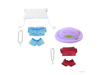 【Choose your favorite】ぬいぐるみ服 カラフルジャージ 葛葉の公式画像