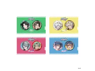 【BY THE HEARTBEAT】グリッター缶バッジセット ケイリクス・デボネア