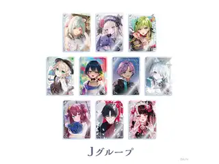 【にじさんじ ノスタルジアコレクション】アクリルブロックキーホルダー Jグループ 【にじさんじ ノスタルジアコレクション】アクリルブロックキーホルダー 夢月ロア