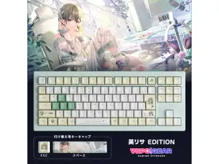 VSPO! GEAR ゲーミングキーボード 英リサEditionの公式画像