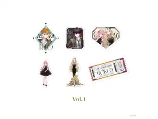 【オリジナルグッズ】ステッカーセット Vol.1【Happy Anniversary Happy Musical】の公式画像