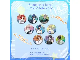 ホロスターズ Summer is here! ランダム缶バッジ
