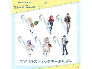 【にじさんじワールドトラベル】アクリルスティックキーホルダー ニュイ・ソシエールの公式画像