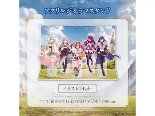 ホロライブEnglish -Promise- 活動半年記念 アクリルジオラマスタンドの公式画像