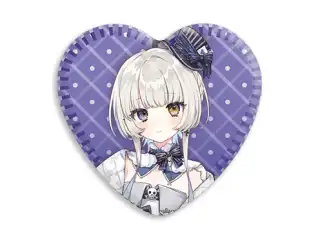 【2024バレンタイン】 ハート缶バッジA 幽乃うつろ