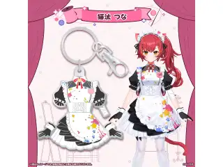 ぶいすぽっ！衣装メタルキーホルダー 猫汰つなの公式画像
