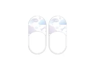 眠雲ツクリ 1周年記念グッズ スリッパの公式画像