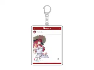 【2024サマーバカンス】SNS風アクリルキーホルダー 昏昏アリアの公式画像