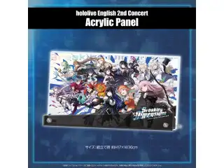 「hololive English 2nd Concert -Breaking Dimensions-」ライブグッズ 受注販売 Acrylic Panelの公式画像