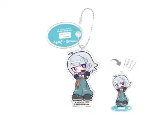 あおぎり高校 秋葉原の美容室『fuwat』コラボグッズ アクリルスタンドキーホルダー 萌実の公式画像