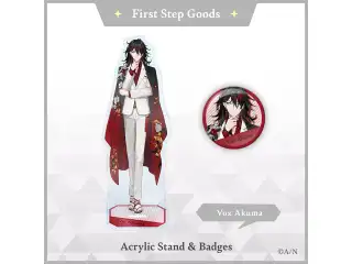 【First Step Goods】ヴォックス・アクマ 缶バッジの公式画像