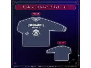 森カリオペ 誕生日記念2025 Underworldユニバーシティセーター