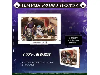 ホロスターズEnglish TEMPUS デビュー記念 TEMPUS アクリルフォトジオラマの公式画像