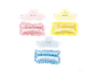 【にじぬいグッズ】アイマスク＆クッションセット イースターイエローの公式画像