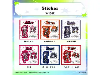 【2次販売】hololive English 4th Concert -Serendipity- ライブグッズ Sticker Ninomae Ina'nisの公式画像