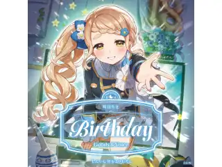 町田ちま誕生日グッズ＆ボイス2026 箔押し缶バッジ&チェキ風カード