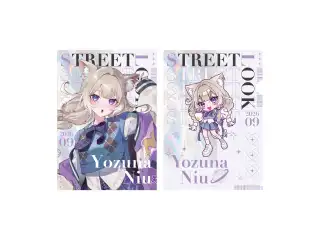 【2026 STREET LOOK】クリアファイル 夜絆ニウの公式画像