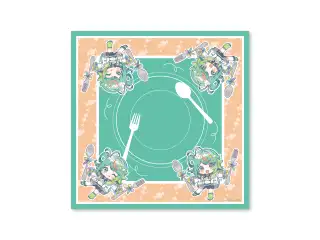 あおぎり高校 ぷわぷわぽぷら 誕生日記念グッズ2026 大判ハンカチの公式画像