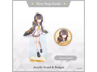 【First Step Goods】ペトラ グリン 缶バッジの公式画像