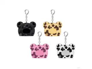 【DLNM】ファンキャップキーホルダー【にじぱぺカスタム】 【DLNM】ファンキャップキーホルダー ピンク【にじぱぺカスタム】