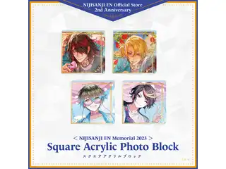 【NIJISANJI EN Memorial 2023】スクエアアクリルブロック Luxiem&Noctyx ver. ルカ・カネシロの公式画像