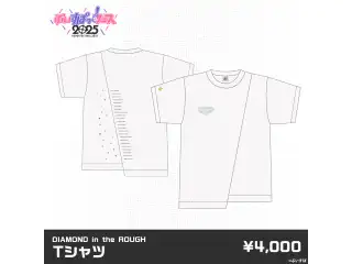 【事後販売】ぶいすぽっ！フェス2025　販売グッズ DIAMOND in the ROUGH　Tシャツ（Mサイズ）