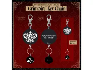 【受注生産】Mori Calliope 2nd Concert "Grimoire"ライブグッズ Key Chain