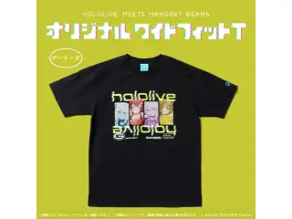 HOLOLIVE MEETS MANGART BEAMS オリジナル ワイドフィットT Lサイズ ゲーマーズ Lの公式画像