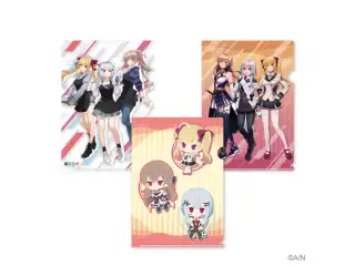 【にじさんじ×SHIBUYA TSUTAYAコラボ記念】A4クリアファイル：3枚セット Bグループ