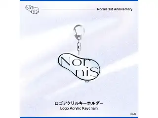 【Nornis 1st Anniversary】ロゴアクリルキーホルダー