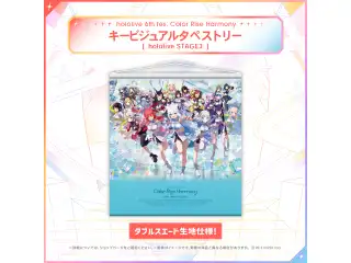 hololive 6th fes. Color Rise Harmony ライブグッズ タペストリー キービジュアルタペストリー  hololive STAGE3の公式画像