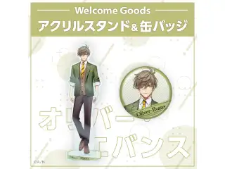 【Welcome Goods】オリバー・エバンス 缶バッジ