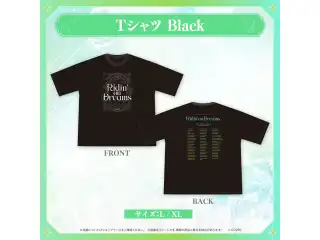 【事後通販】hololive 7th fes. Ridin' on Dreams ライブグッズ 【事後通販】hololive 7th fes. Ridin' on Dreams ライブグッズ Tシャツ (Black/L)の公式画像