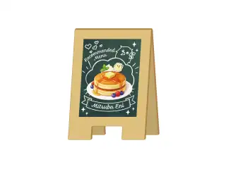 【2026バレンタイン】看板風スタンドクリップ 光葉エニの公式画像