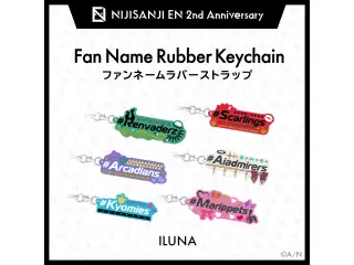 【NIJISANJI EN 2nd Anniversary】ファンネームラバーストラップ（ILUNA） レン ゾット