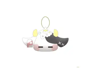 【よいゆめ Half】フェイスマスコット 夜牛詩乃