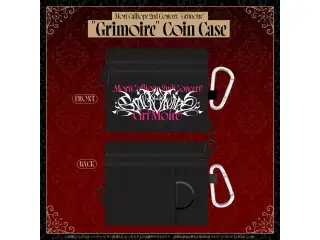 【受注生産】Mori Calliope 2nd Concert "Grimoire"ライブグッズ Coin Case