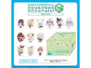 ホロライブプロダクション アクリルブロックマスコットmini vol.3 アクリルブロックマスコットmini vol.3（12個入りBOX）の公式画像