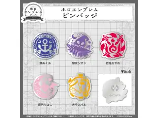 ホロエンブレム ピンバッジ 2期生 ピンバッジ 紫咲シオン