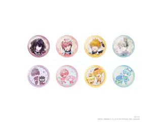 【Oriens×サンリオキャラクターズ】ランダムキラキラ缶バッジ
